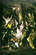 El Greco adoration of the shepherds painting